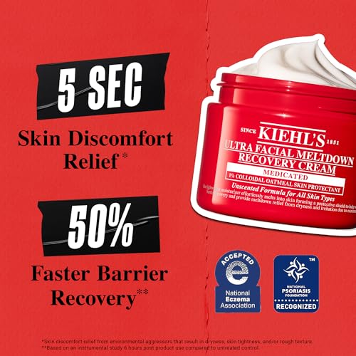 Kiehl's Ultra Facial Meltdown Recovery Barrier Cream 0.95 Fl Oz - Skin Barrier Repair
