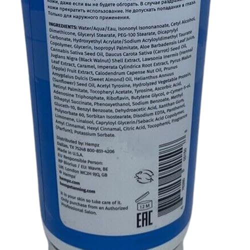 Hempz Hydro Whip Bronzing Butter Triple Moisture Herbal Whipped Natural Bronzing Butter 9oz
