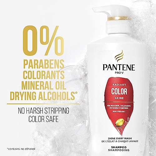 PANTENE PRO-V Radiant Color Shine Shampoo, 17.9oz/530mL
