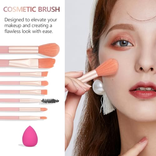 Complete Makeup Kit for Women and Girls with Sponge, Lipstick, Eyeshadow, Concealer & Bag