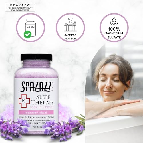 Spa & Bath Relaxation Salts - Aromatherapy & Botanical Crystals, 2-Pack