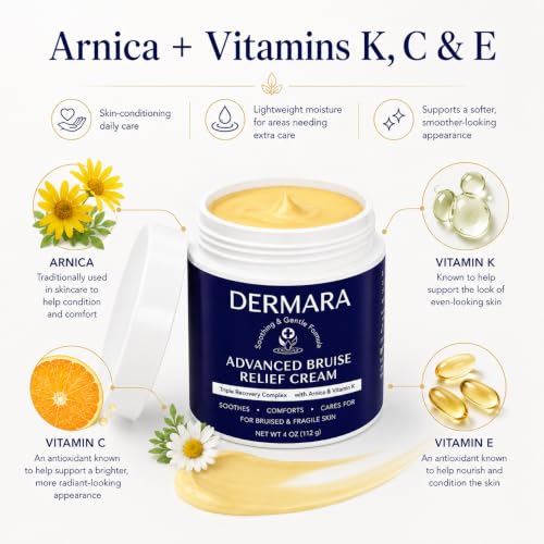 Bruise Care Body Cream with Arnica & Vitamins K, C & E – Moisturizing Skin Support