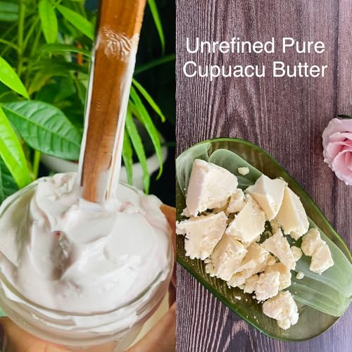 Oslove Organics Cupuacu Butter 16 oz – Pure, Unrefined, Vegan Skin & Hair Moisturizer (Pack of 1)