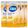 Antibacterial Deodorant Bar Soap - Gold, 4 Oz Pack of 32 - Deep Clean & Gentle
