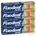 Fixodent Ultra Max Hold Plus Scope Denture Adhesive 4 Pack - Strong All-Day Seal