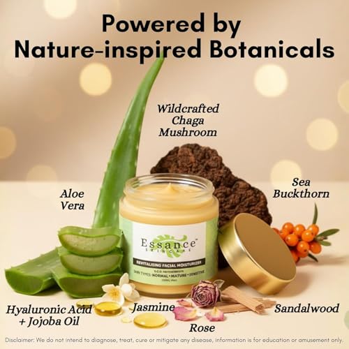 Lightweight Facial Moisturizer with Sea Buckthorn - 4oz Hydrating Face Cream