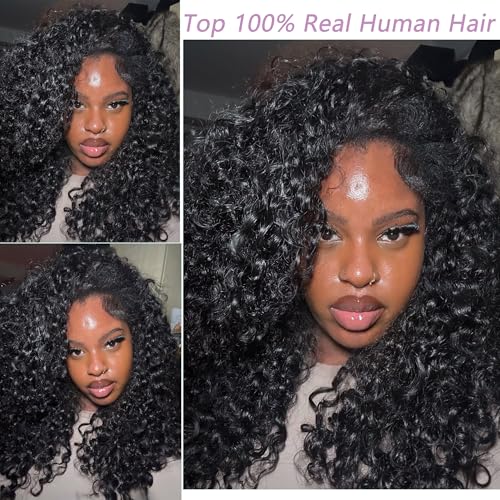 Burmese Curly Human Hair Bundles 3C4A Water Wave Weave for Hair Extensions