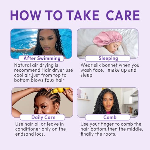 24 Inch Goddess Box Braids Crochet Hair - Boho Pre-Looped Synthetic Braids (Pack of 7) - Natural Look & Easy Installation