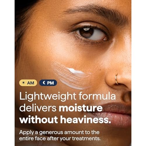 Remedy for Light Moisture | Barrier Repairing Hydrating Lightweight Gel Moisturizer Water Cream for Normal to Oily Skin | By Dermatologist Dr. Shah, 1.7 fl. Oz