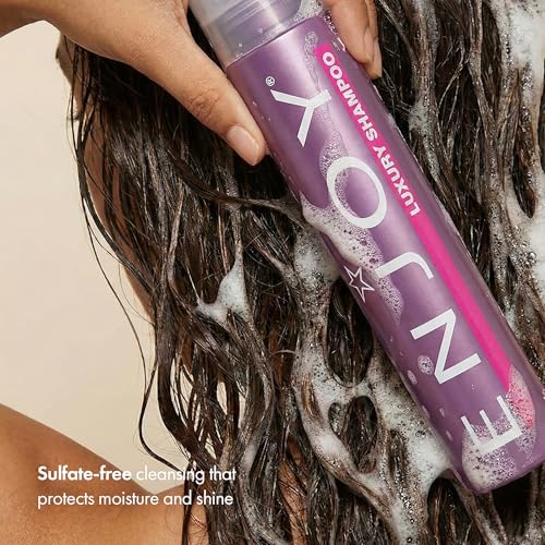 Enjoy Luxury Shampoo - Eliminates Frizz Cleansing Moisturizing Smoothing - Sulfate Free For Thick Coarse or Curly Hair (33.8 Fl Oz)
