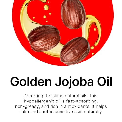 Organic Golden Jojoba Oil - Fragrance-Free 4 Fl Oz - Sensitive Skin Friendly