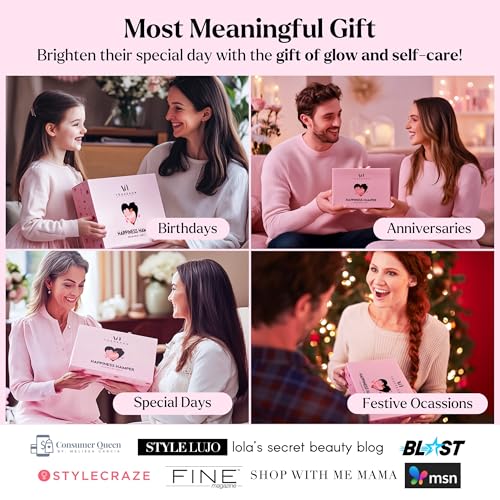 Spa Gifts for Women- Premium Self Care Spa Kit With Bath, Skin Care Sets & Self Care Items For Women - Ultimate Pampering Skin Care Set - Birthday Gifts - Spa Gift Baskets (Pack of 20)