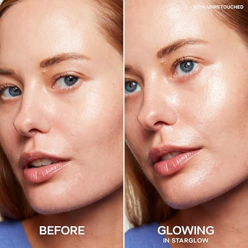 Saie Glowy Super Gel Mini Duo - Lightweight Liquid Highlighter Set for Dewy Skin