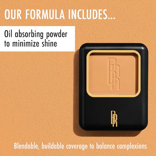 Black Radiance Creamy Beige Pressed Powder - Oil-Free Face Makeup, Pack of 4 - Variation Creamy Beige / 0.28 Ounce