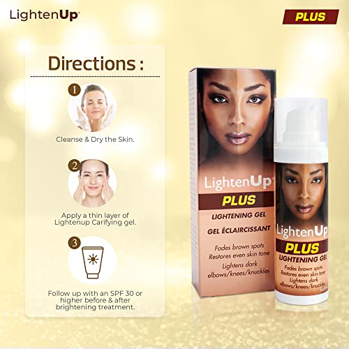 Brightening Gel with Coconut Oil & Alpha Arbutin - 1 Fl oz Skin Lightening Serum