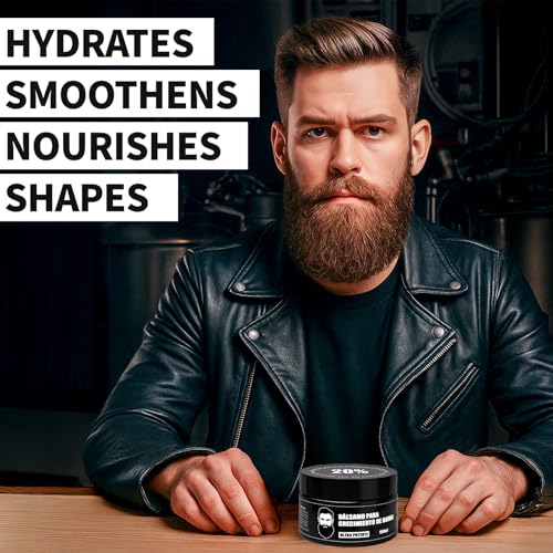 Ultra Potent Beard Growth Balm for Thicker Fuller Beard & Hair - 100ml - Variation 2