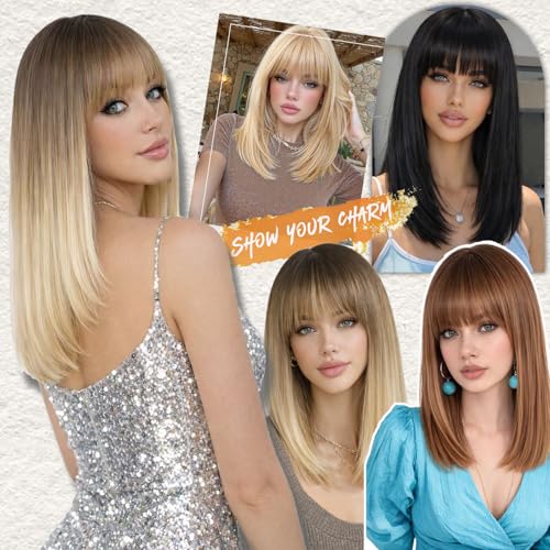 White Sakuraaa Hair Topper for Women with Thinning Hair 14 Inch Wavy Layered