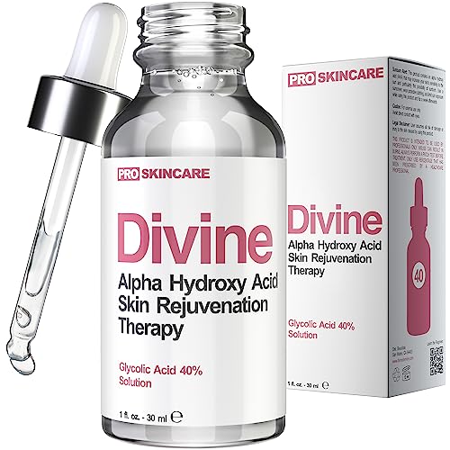 Save 30% on Glycolic Acid Peel 40% & Glycolic Resurfacing Pads Set - This Ultra Potent Duo Will Purify Your Skin & Eliminate Wrinkles, Acne Scarring For a Clear & Glowing Complexion