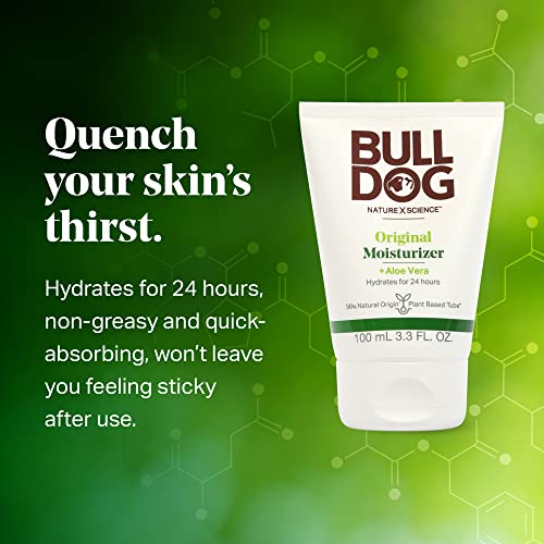 Bulldog Men's Original Face Moisturizer 3.3 Oz Pack of 3