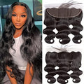 14 Inch Body Wave HD Lace Frontal Human Hair 13x4 Brazilian Virgin Closure