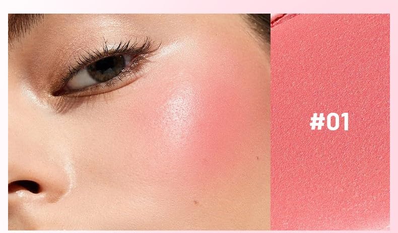 Soft Focus Cheek Balm - Creamy Peach Blush for "My Skin But Better" Glow (#01)