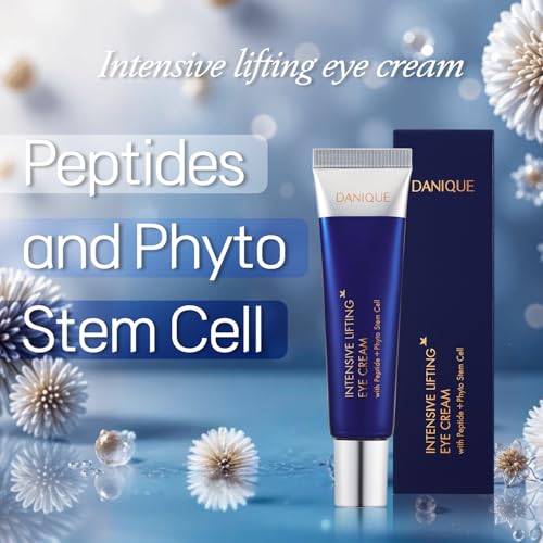 Danique Intensive Lifting Eye Cream ? Peptide Phyto Stem Cell, Helps Improve Skin Appearance, Hydrates, and Smooths the Look of Fine Lines (20ml)