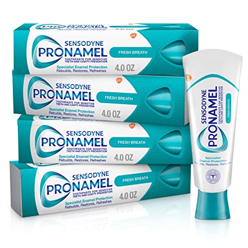 Sensodyne Pronamel Fresh Breath Enamel Toothpaste 4oz - Pack of 4