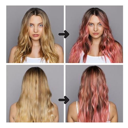 Color Depositing Hair Mask - Pink - Vegan & Deep Nourishing 4 Fl Oz