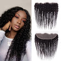 20 Inch Deep Wave Lace Frontal Closure 13x4 Ear to Ear Virgin Human Hair - Pre Plucked, Bleached Knots, 180% Density