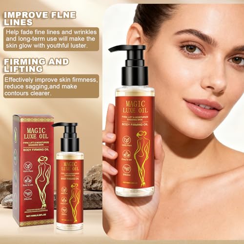 Body Firming Oil for Skin Tightening & Hydration - 3.38 Fl Oz
