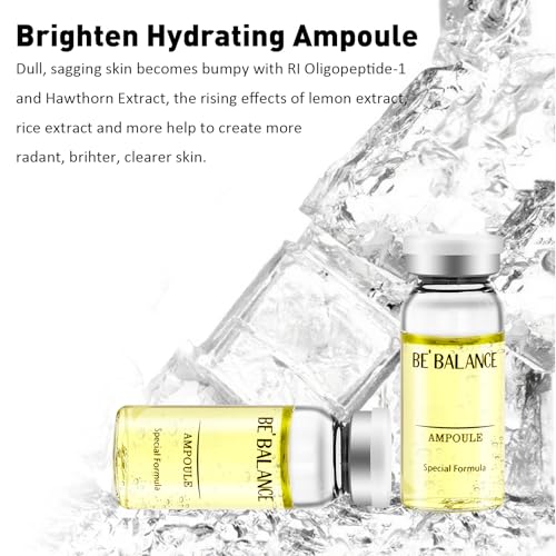 Hyaluronic Acid Serum for Microneedling - Hydrating Anti-Aging Ampoules, 5 Vials