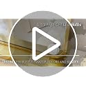 Champagne Gold 24.5-Inch Arched Hollywood Vanity Mirror with Lights