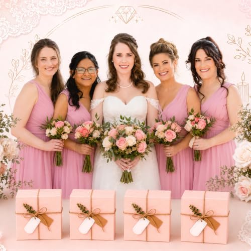 Pink Bridesmaid Gift Set - 49pcs Bridesmaid Proposal Box for Wedding Party - Variation of THIS listing