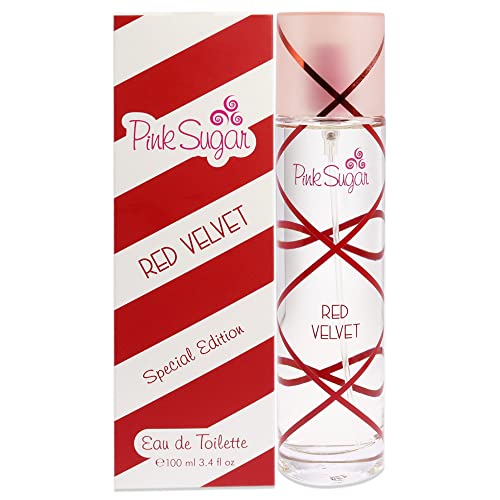 Pink Sugar Red Velvet Body Mist for Women - Long-Lasting Fruity Floral Scent 8 Fl Oz