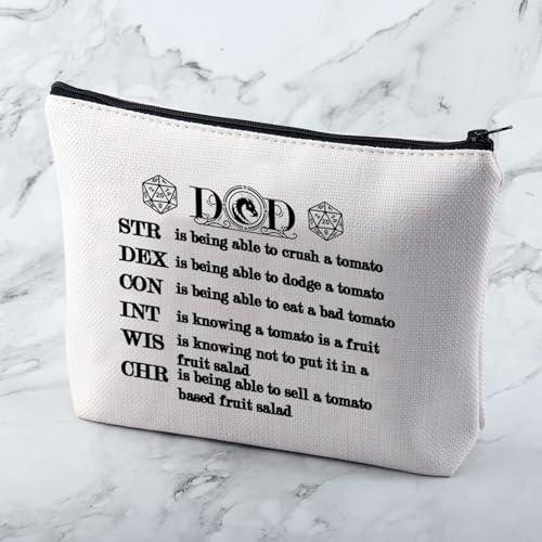 MNIGIU Game Lover Makeup Bag Game Properties Bag Fantasy Gamer Gifts D Master Gifts Dm Player Gift Game Fans Gift