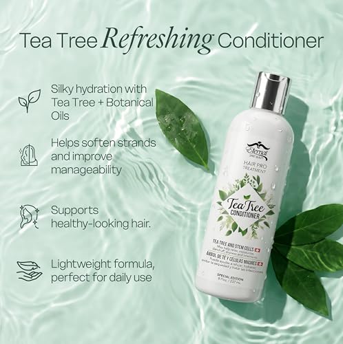 Hair Care Set with Tea Tree, Argan Oil & Keratin – Scalp & Hydration Duo