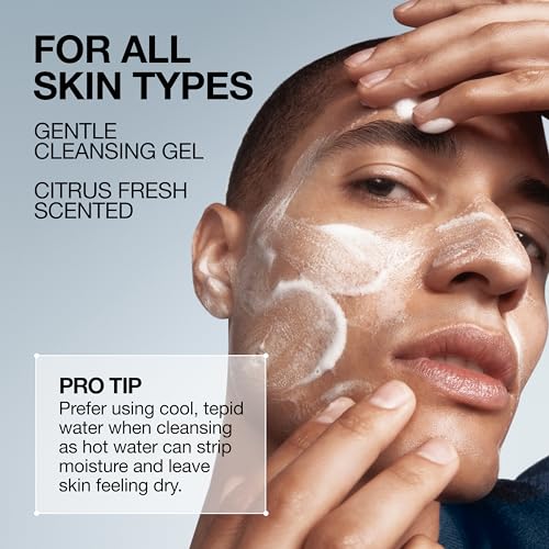 Lab Series Men's Foaming Face Wash - Hydrating Gel Cleanser for Skin, 3.4 fl oz