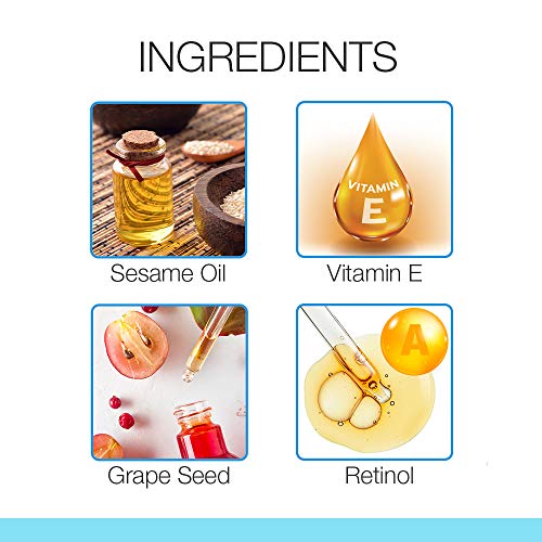 Pure Australian Emu Oil - All Natural 6X Refined for Face, Skin and Hair - Highly Effective Hydration for Sensitive Skin & Hair Growth Perfect for Scars & Blemishes - 1 Fl Oz Glass Bottle & Dropper