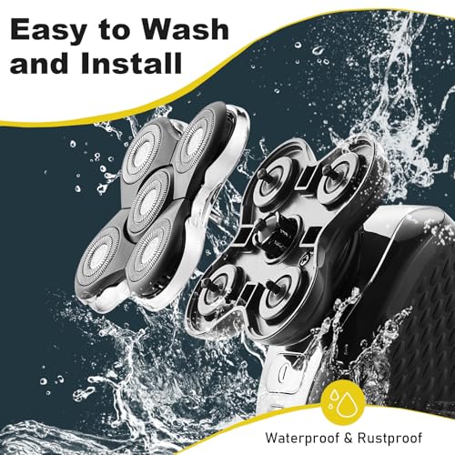XR7000 Balder Pro Replacement Head Compatible with Remington Balder Pro Head Shaver Model XR7000/XR1500/XR1501 (4 Count)