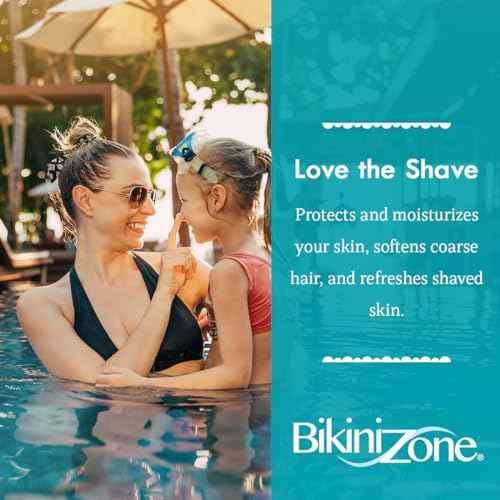 Bikini Zone Anti-Bump Shave Gel for Sensitive Areas - 5 Fl Oz Pack of 6