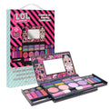 L.O.L Surprise! All-in-One Kids Cosmetic Compact Set Includes Washable Lip Gloss, Eye Shimmer, Cheek Shimmer, Brushes Colorful Portable Beauty Set for Girls, Kids, and Toddlers Ages 3+ by Townley Girl