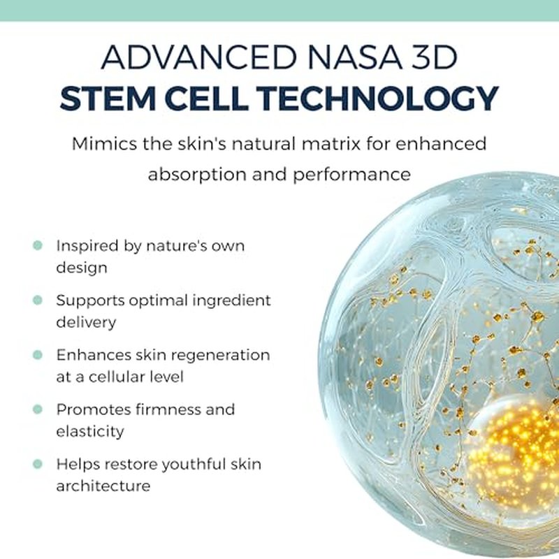 Advanced Age-Defy Moisturizer - 1.7 FL OZ | Stem Cell Serum for Face with Multi-Molecular Hyaluronic Acid, Dual Peptides & Collagen for Multi Layer Hydration, Anti-Aging, & Wrinkle Reduction.