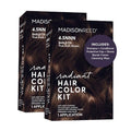 Madison Reed Radiant Hair Color Kit 4.5NNN Darkest Brown Warm Tones 2 Pack