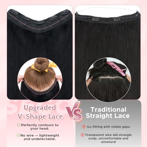 12 Inch Clip-In Hair Extensions #12P613 Golden Brown Blonde Mixed - V-Shaped Weft