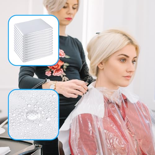 Disposable Hair Cutting Capes 200pcs Salon Hair Dyeing Aprons 47.2x35.4 Inch
