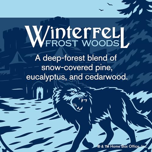 Every Man Jack Game of Thrones Collectors Body Wash - Clean Ingredients - Winterfell - Frost Woods Scent - 13.5 oz (Pack of 2)
