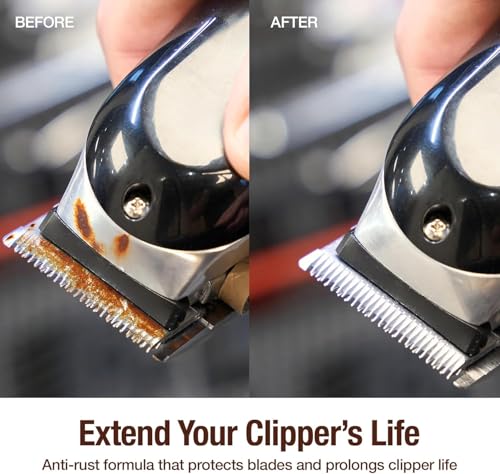 Clippercide 5-in-1 Disinfectant Spray 15oz (Pack of 3) for Clippers, Grooming & Barbershop Tools