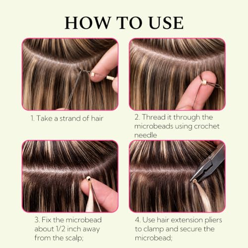 Hotbanana I Tip Human Hair Extensions #4 Chocolate Brown 18 Inch 50g Cold Fusion