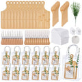 Bamboo Baby Shower Prizes Gift Set 12-White for Game Winners & Guests