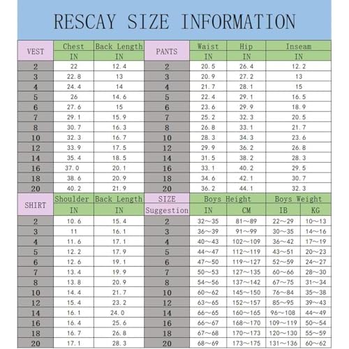 Boy's 5-Piece Suit, Boys' Formal Suit Set with Vest Pants and Tie, Boys Formal Dresswear Vest Set, Toddler Boy Vest Set